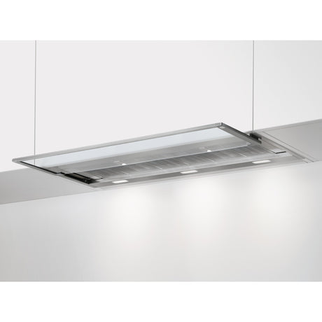 Electrolux DAGL9042VI, Cappa aspirante piatta, Cromo, Classe energetica: A+, Numero di passi: 4, Livello massimo scarico