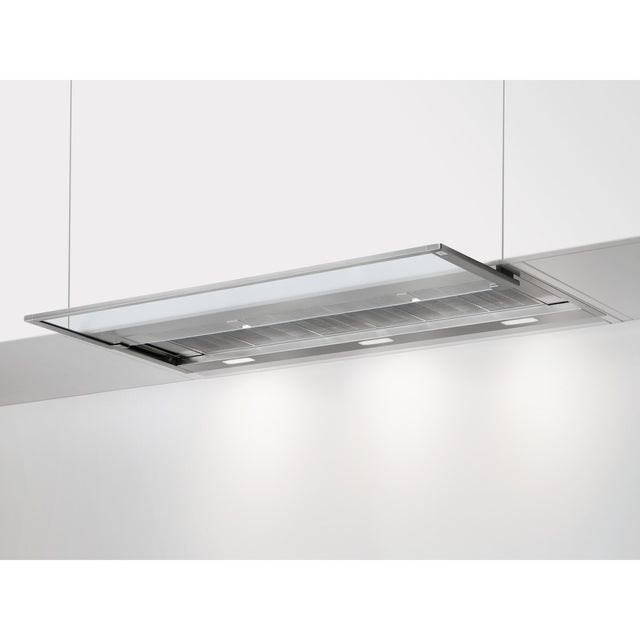 Electrolux DAGL9042VI, Cappa aspirante piatta, Cromo, Classe energetica: A+, Numero di passi: 4, Livello massimo scarico