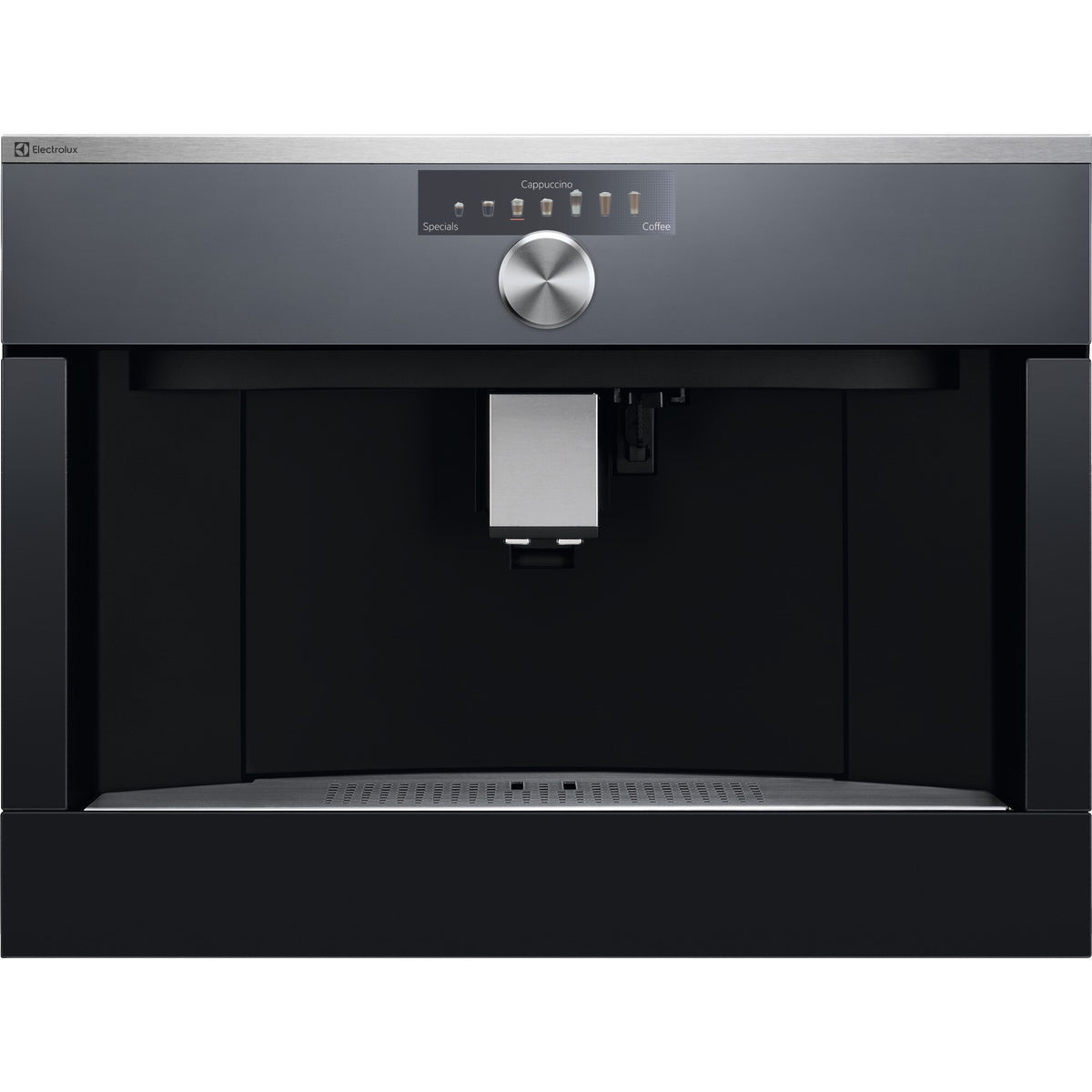 Electrolux ESP4SL10CN, Macchina per caffè da incasso, Cromo Rivestimento antimpronta / nero effetto specchio, Completame
