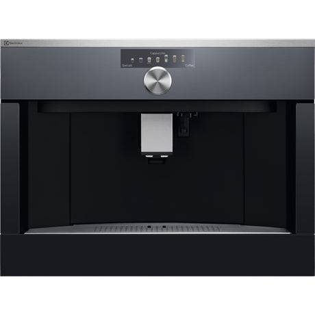 Electrolux ESP4SL10CN, Macchina per caffè da incasso, Cromo Rivestimento antimpronta / nero effetto specchio, Completame