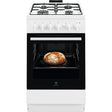 Electrolux FGH5KG212, Cucine a posa libera, Bianco, Classe energetica: A, Modalità di funzionamento: Comandi a manopola,