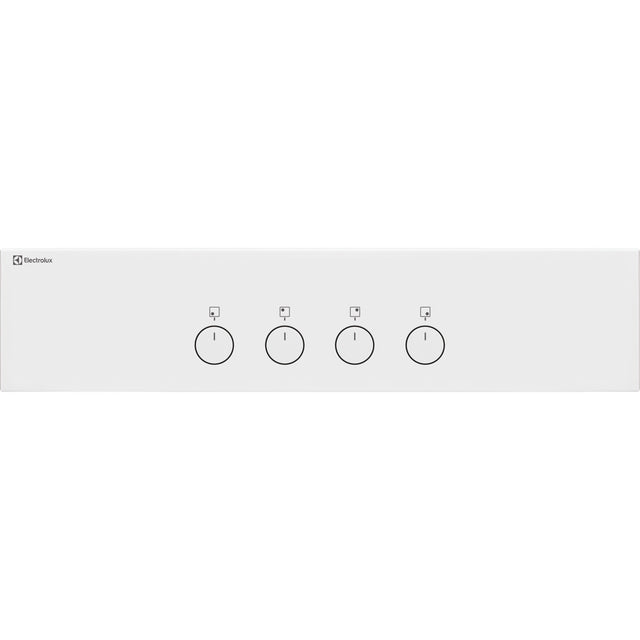 Electrolux ERGL4EWE, Fornello a incasso, Bianco, Potenza allacciata (W): 7600