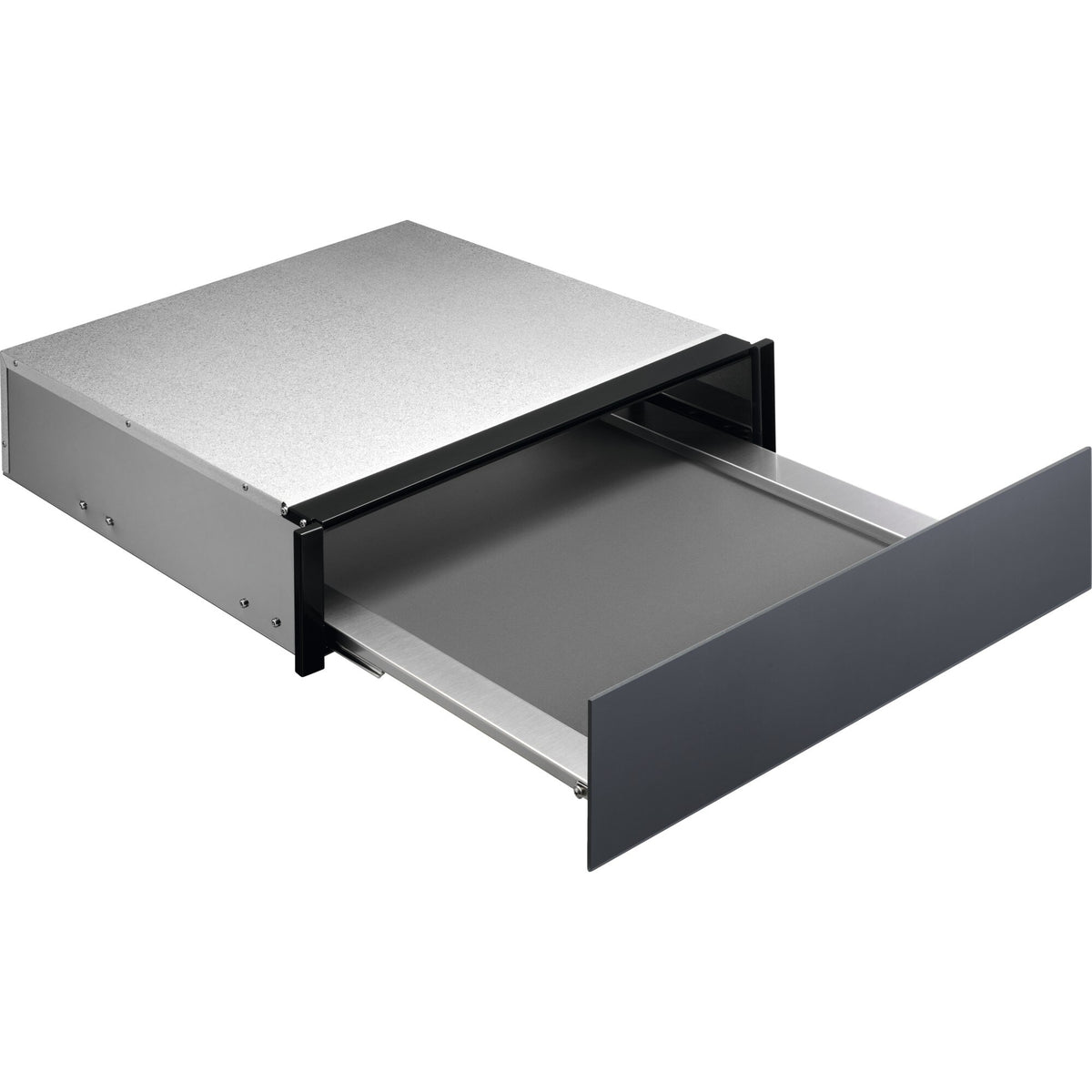 Electrolux ZS140GL, Cassetto accessori da incasso, Nero effetto specchio = vetro, Sistema push/pull a scomparsa, Ideale 