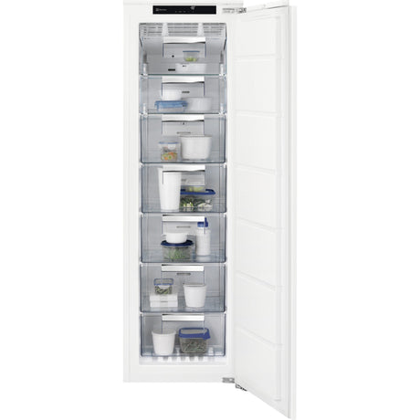 Electrolux IG2085SN, Congelatore verticale, incasso, a destra, intercambiabile, Bianco, Classe energetica: E, Capacità u