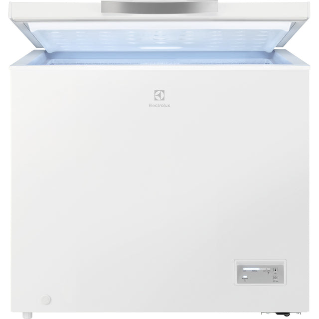 Electrolux GT200, congelatore petto, a posa libera, sopra, Bianco, Classe energetica: D, Capacità utile totale (L): 198,