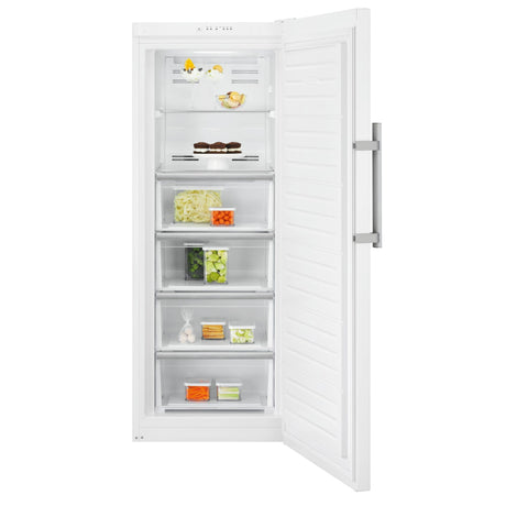 Electrolux SG220N, Congelatore verticale, a posa libera, a destra, intercambiabile, Bianco, Classe energetica: E, Capaci