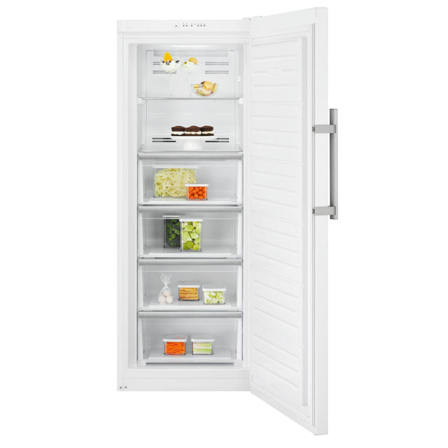 Electrolux SG220N, Congelatore verticale, a posa libera, a destra, intercambiabile, Bianco, Classe energetica: E, Capaci