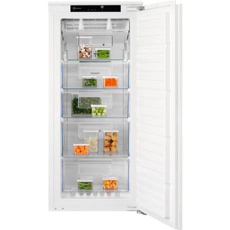 Electrolux IG1235SN, Congelatore verticale, incasso, a destra, intercambiabile, Bianco, Classe energetica: E, Capacità u