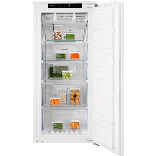 Electrolux IG1235SN, Congelatore verticale, incasso, a destra, intercambiabile, Bianco, Classe energetica: E, Capacità u