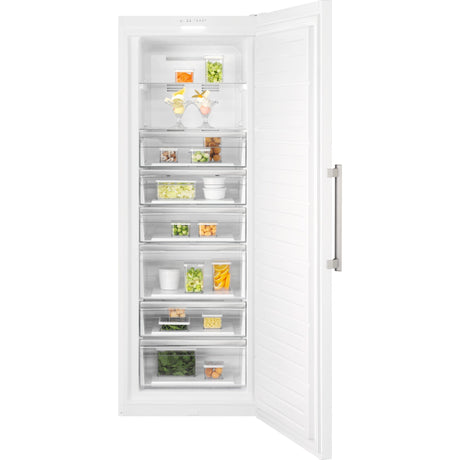 Electrolux SG405, Congelatore verticale, a posa libera, a destra, intercambiabile, Cromo, Classe energetica: D, Capacità