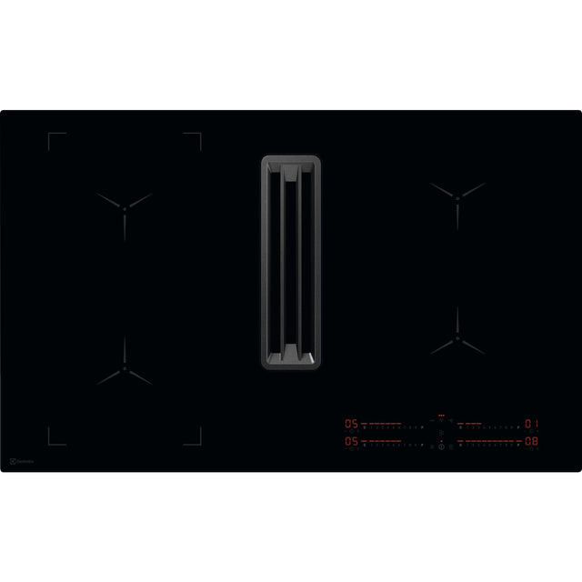 Electrolux DMGL8322UO, ComboHob, Nero, Variante di incasso: Senza telaio, Numero zone di cottura: 4, Larghezza (cm): 83