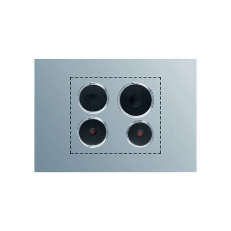 Electrolux PS+B423, Piano di cottura in acciaio: 4