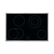 Electrolux GK78CCN, Piani di cottura in vetroceramica, Cromo, Variante di incasso: Telaio, Numero zone di cottura: 4, Te