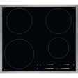 Electrolux GK58TSICN, Piano di cottura a induzione, Cromo, Variante di incasso: Telaio, Numero zone di cottura: 4, Tensi