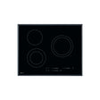 Electrolux GK65TSF, Piani di cottura in vetroceramica, Cromo, Variante di incasso: Design con sfaccettatura, Numero zone