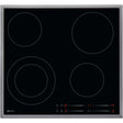 Electrolux GK56TSCN, Piani di cottura in vetroceramica, Nero, Variante di incasso: telaio, Numero zone di cottura: 4, Te