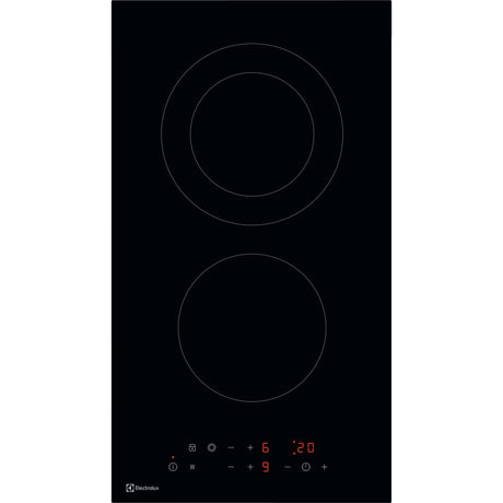 Electrolux GK29TCO, Piani di cottura in vetroceramica, Nero, Variante di incasso: Senza telaio, Numero zone di cottura: 