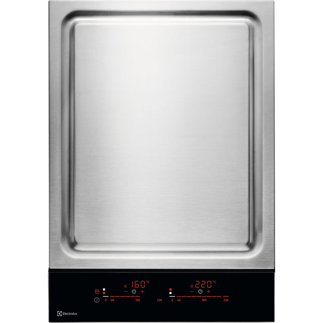 Electrolux TY38TSILCN, Piano di cottura a induzione, Cromo, Variante di incasso: Senza telaio, Numero zone di cottura: 1