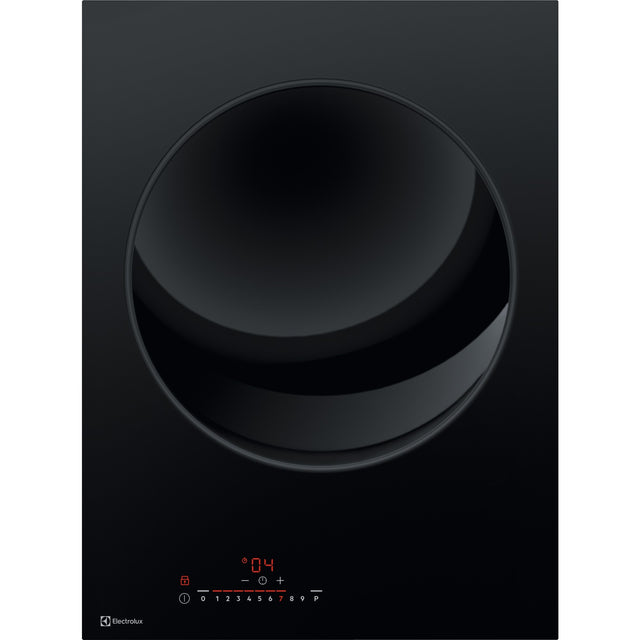 Electrolux WOK38TSILO, Piano di cottura a induzione, Nero, Variante di incasso: Senza telaio, Numero zone di cottura: 1,
