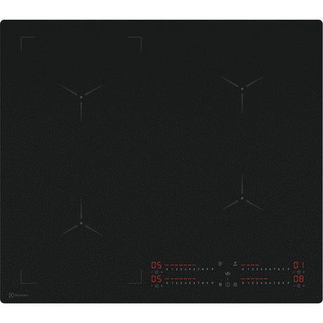 Electrolux GK58TSIBSO, Piano di cottura a induzione, SenseBoil™, SaphirMatt, Variante di incasso: Senza telaio, Numero z