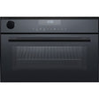 Electrolux EB3GL7KSP, Forno da incasso Profi Steam Compact 45, Nero effetto specchio = vetro, Classe energetica: A, Moda