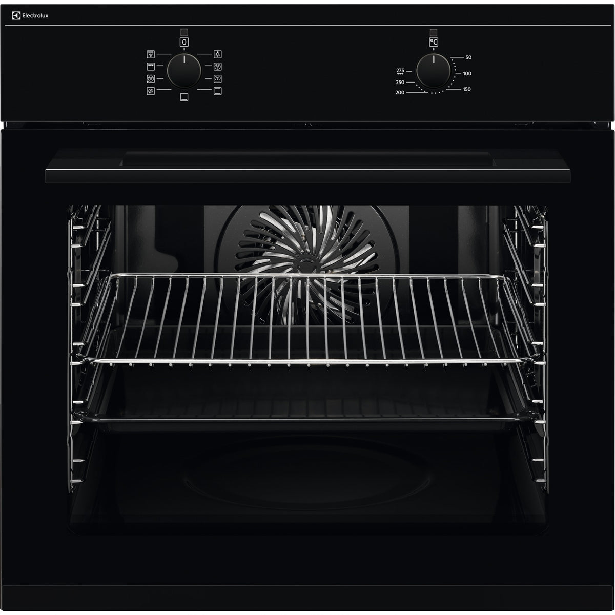 Electrolux EB6L20SW, Forni da incasso, Nero, Classe energetica: A+, Modalità di funzionamento: Selettori comandi a scomp