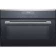 Electrolux EB3GL9KCN, Microonde Combi da incasso Compact 38, Cromo Rivestimento antimpronta, Modalità di funzionamento: 