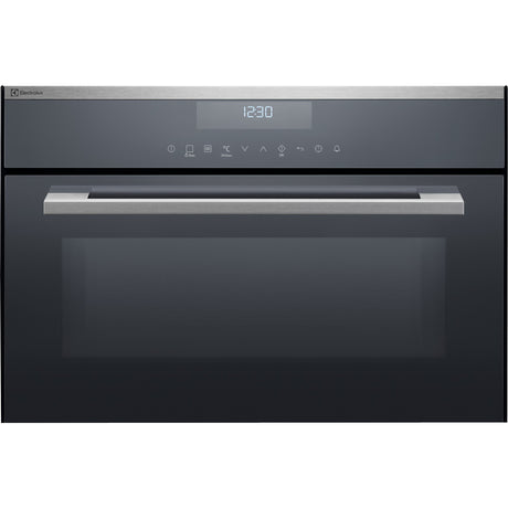 Electrolux EB3GL9KCN, Microonde Combi da incasso Compact 38, Cromo Rivestimento antimpronta, Modalità di funzionamento: 