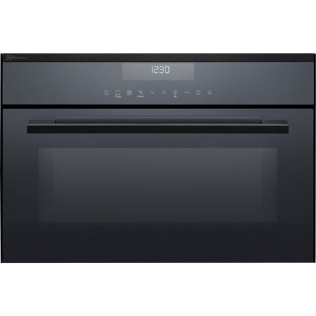 Electrolux EB3GL9KSP, Microonde Combi da incasso Compact 38, Nero effetto specchio = vetro, Modalità di funzionamento: T