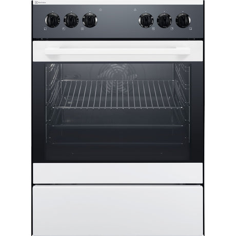 Electrolux GHGL446WE, Cucina a gas da incasso, Bianco, Classe energetica: A+, Modalità di funzionamento: Selettori coman