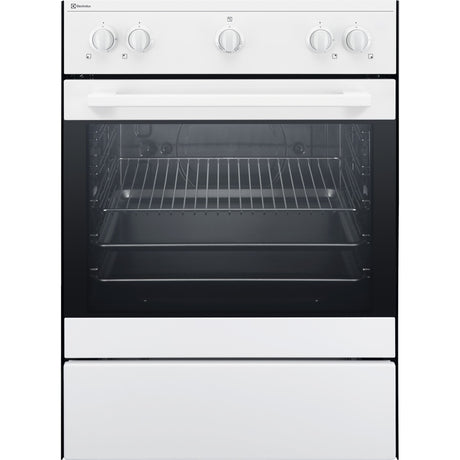 Electrolux GHL246WE, Cucina a gas da incasso, Bianco, Classe energetica: A+, Modalità di funzionamento: Selettori comand