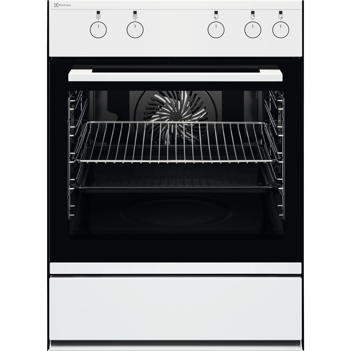Electrolux EH7L2-3WE, Cucina da incasso, Bianco, Classe energetica: A+, Modalità di funzionamento: Selettori comandi a s