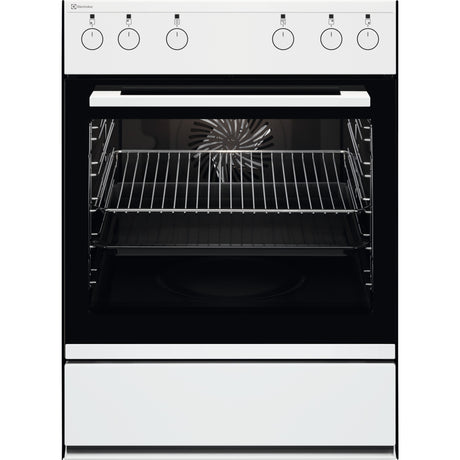 Electrolux EH7L2XWE, Cucina da incasso, Bianco, Classe energetica: A+, Modalità di funzionamento: Selettori comandi a sc