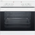Electrolux GHL3046WE, Cucina a gas da incasso, Bianco, Classe energetica: A+, Modalità di funzionamento: Selettori coman