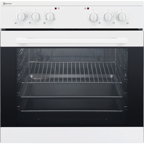 Electrolux GHL3046WE, Cucina a gas da incasso, Bianco, Classe energetica: A+, Modalità di funzionamento: Selettori coman