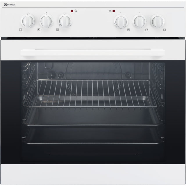 Electrolux GHL3046WE, Cucina a gas da incasso, Bianco, Classe energetica: A+, Modalità di funzionamento: Selettori coman