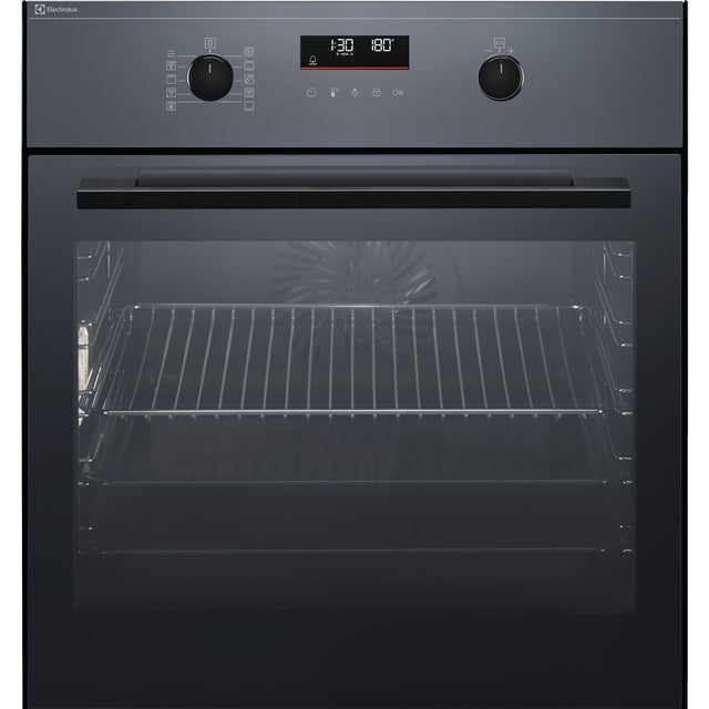 Electrolux EB6L5XDSP, Forni da incasso, Nero effetto specchio = vetro, Classe energetica: A+, Modalità di funzionamento: