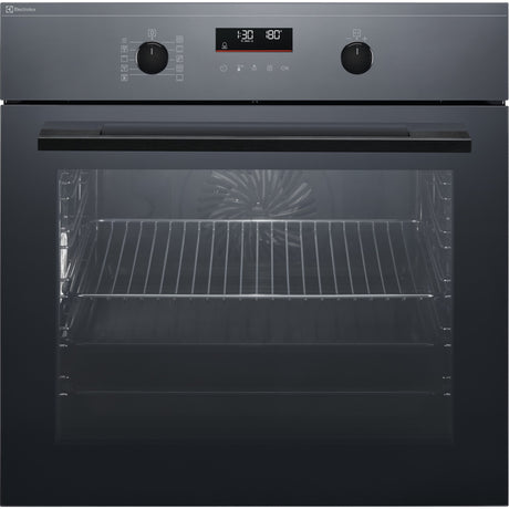 Electrolux EB6L50DSP, Forni da incasso, Nero effetto specchio = vetro, Classe energetica: A+, Modalità di funzionamento: