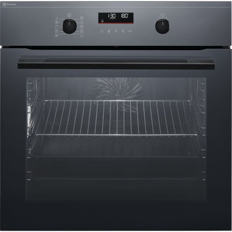 Electrolux EB6L80SP, Forni da incasso, Nero effetto specchio = vetroa, Classe energetica: A+, Modalità di funzionamento: