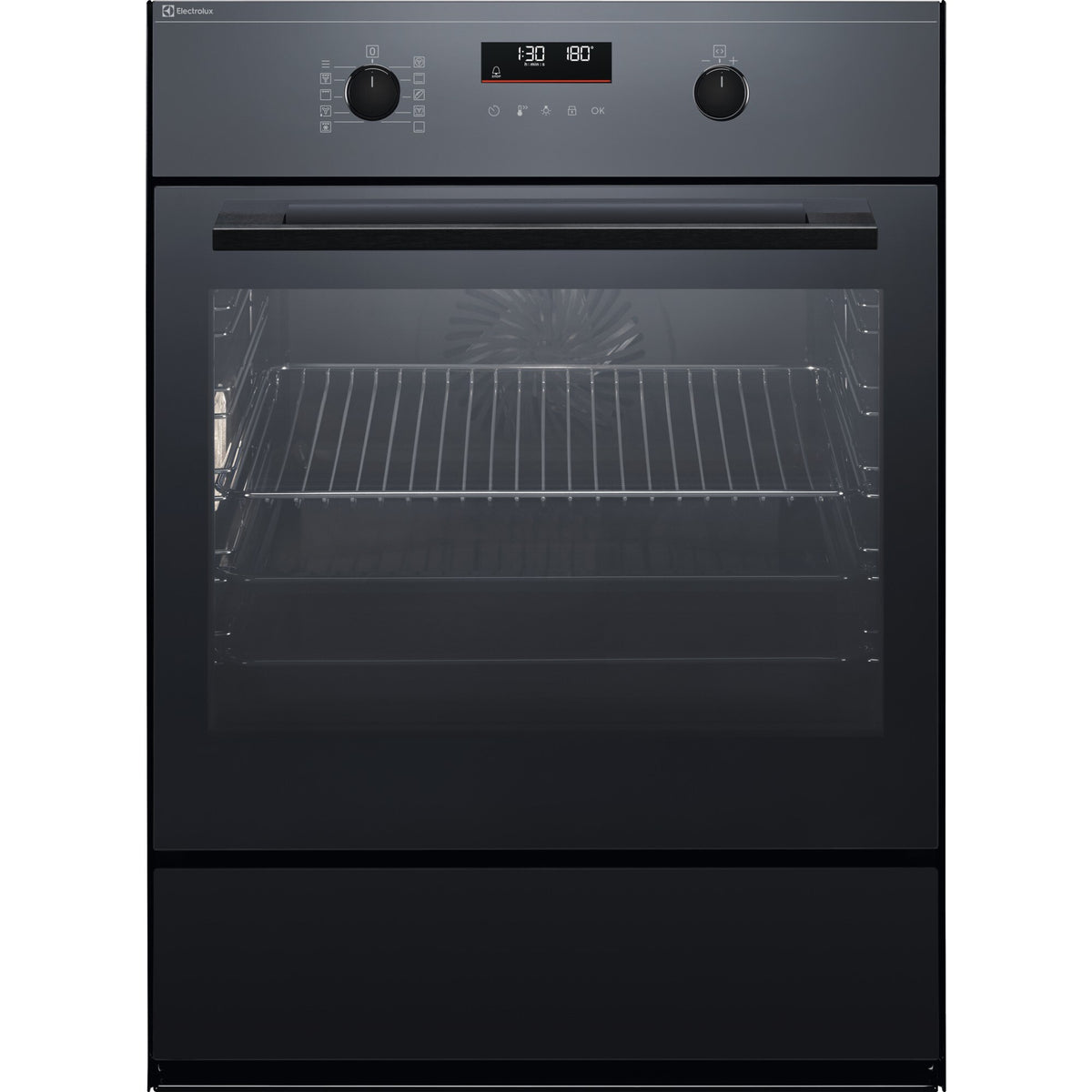 Electrolux EB7L5XDSP, Forni da incasso, Nero effetto specchio = vetro, Classe energetica: A+, Modalità di funzionamento: