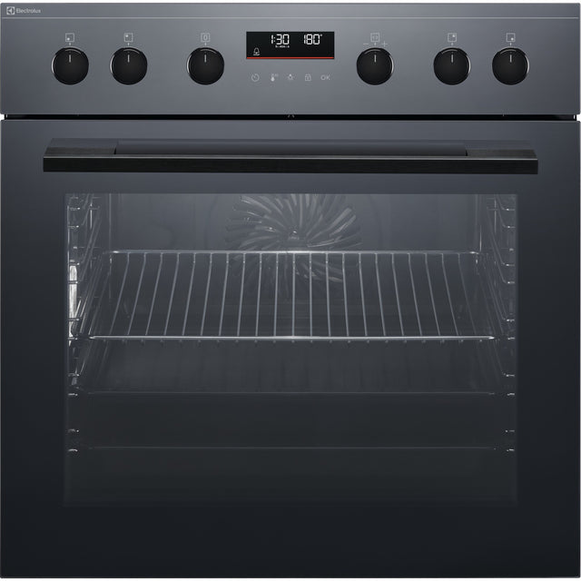 Electrolux EH6L80SP, Cucina da incasso, Nero effetto specchio = vetro, Classe energetica: A+, Modalità di funzionamento: