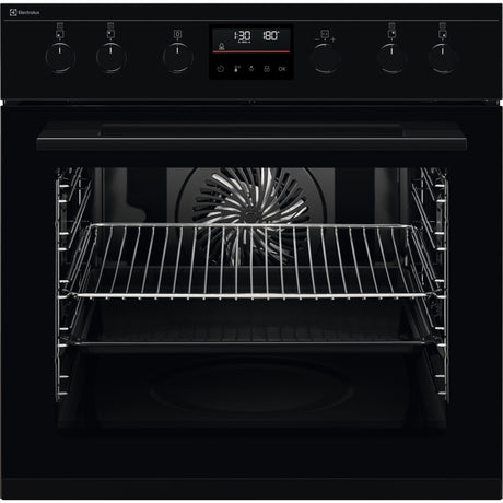 Electrolux EH6L40SW, Cucina da incasso, Nero, Classe energetica: A+, Modalità di funzionamento: Selettori comandi a scom