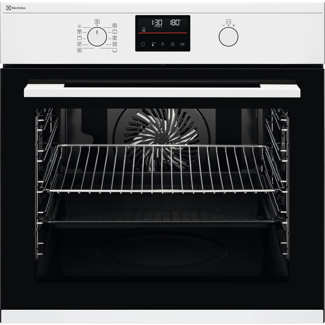 Electrolux EB6L40WE, Forni da incasso, Bianco, Classe energetica: A+, Modalità di funzionamento: Selettori comandi a sco