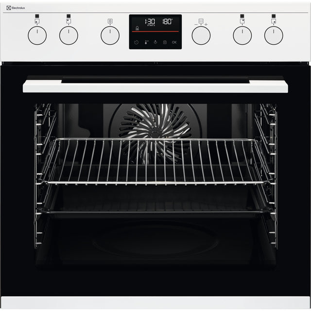 Electrolux EH6L40WE, Cucina da incasso, Bianco, Classe energetica: A+, Modalità di funzionamento: Selettori comandi a sc