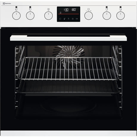 Electrolux EH6L40XWE, Cucina da incasso, Bianco, Classe energetica: A+, Modalità di funzionamento: Selettori comandi a s