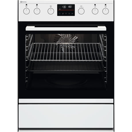 Electrolux EH7L4XWE, Cucina da incasso, Bianco, Classe energetica: A+, Modalità di funzionamento: Selettori comandi a sc