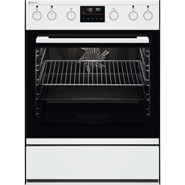 Electrolux EH7L4XWE, Cucina da incasso, Bianco, Classe energetica: A+, Modalità di funzionamento: Selettori comandi a sc