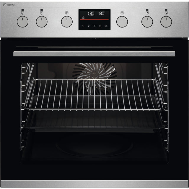 Electrolux EH6L40XCN, Cucina da incasso, Cromo Rivestimento antimpronta, Classe energetica: A+, Modalità di funzionament