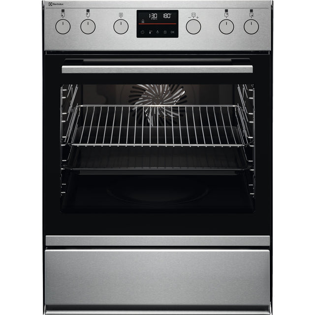 Electrolux EH7L4XCN, Cucina da incasso, Cromo Rivestimento antimpronta, Classe energetica: A+, Modalità di funzionamento