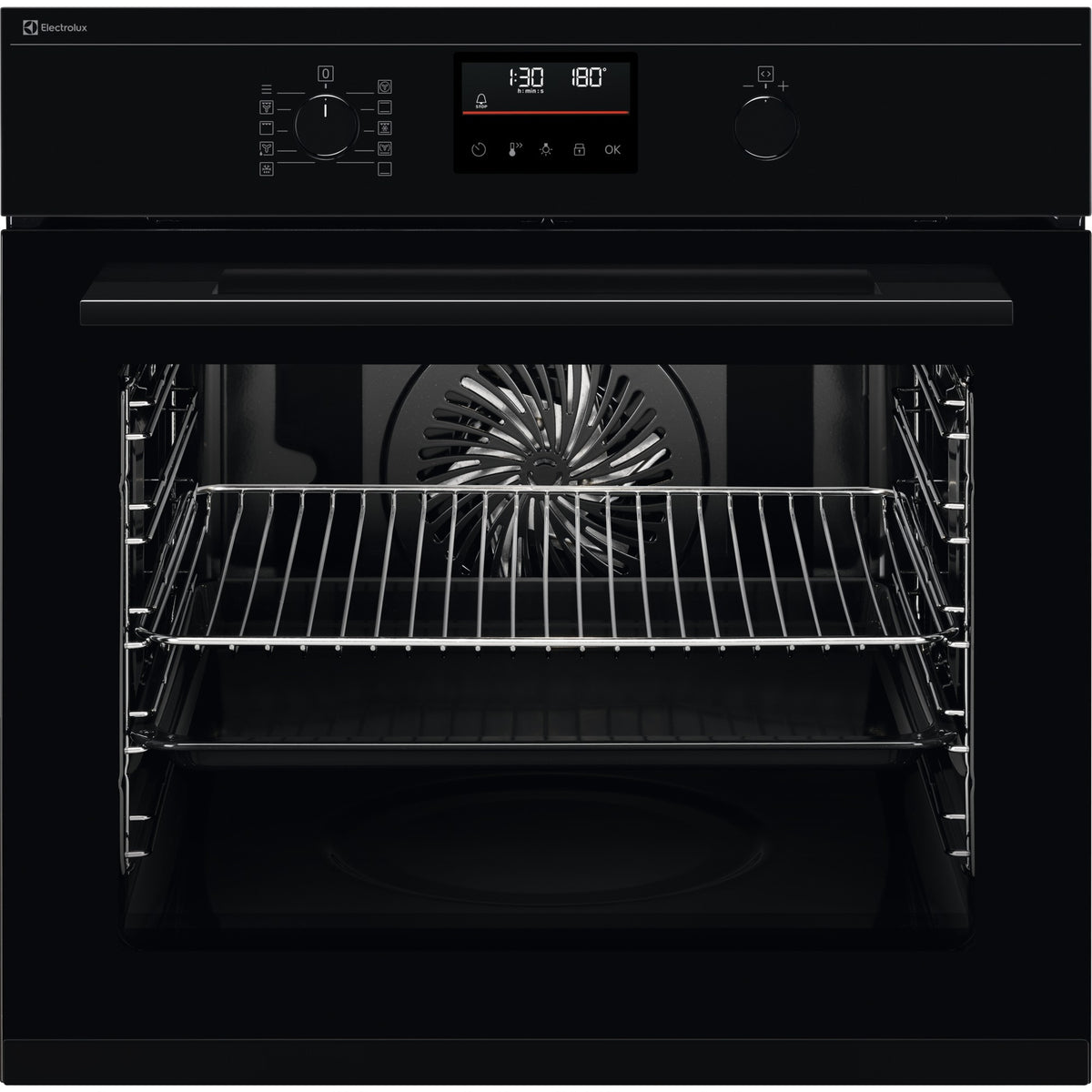 Electrolux EB6L40SW, Forni da incasso, Nero, Classe energetica: A+, Modalità di funzionamento: Selettori comandi a scomp